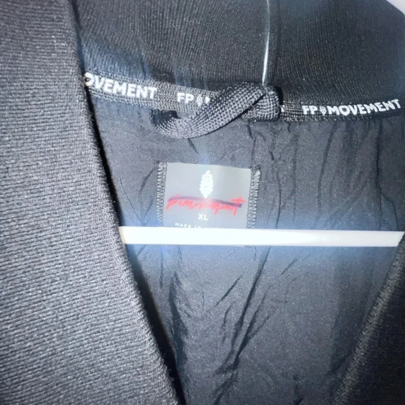 NWT Free People Movement Midnight Moon Solid Bomber Jacket Black - Picture 5 of 5